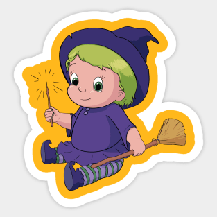 Little Witch Sticker